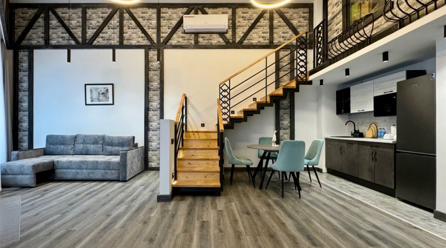 Апартаменты 4-местный DUPLEX PREMIER с террасой