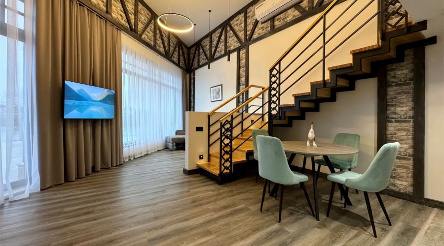 Апартаменты 4-местный DUPLEX PREMIER с террасой