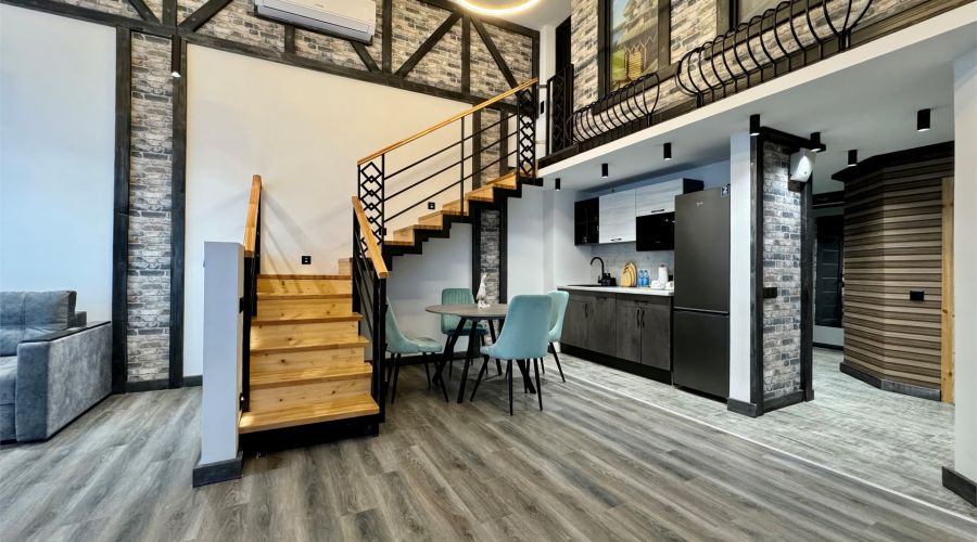 Апартаменты 4-местный DUPLEX PREMIER с террасой