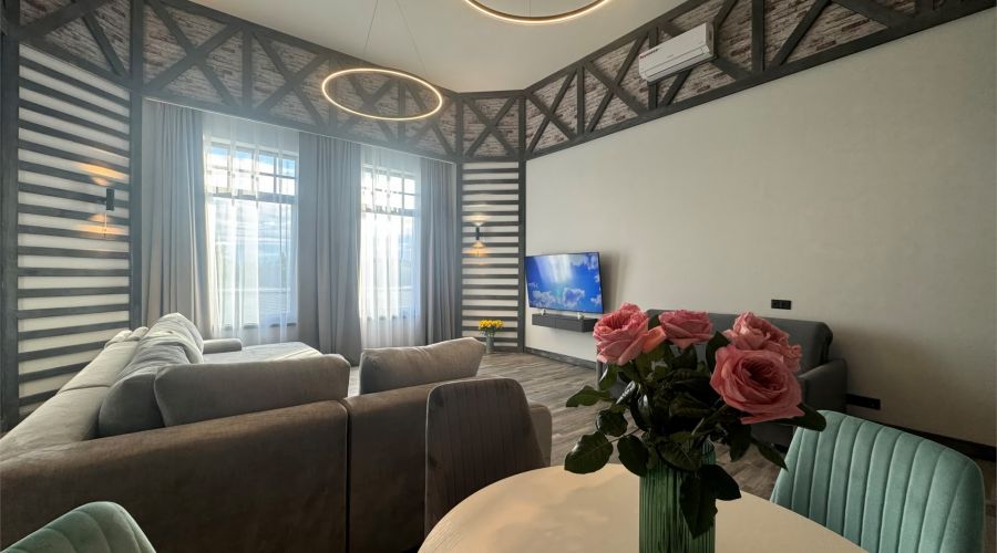 Апартаменты 4-местные DUPLEX 2 вид на озеро