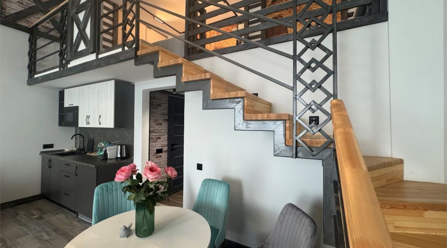 Апартаменты 4-местные DUPLEX 2 вид на озеро