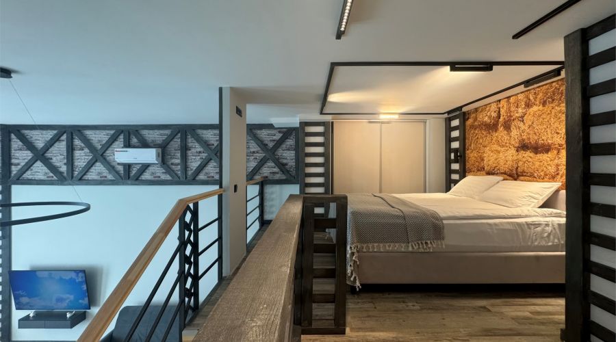 Апартаменты 4-местные DUPLEX 2 вид на озеро
