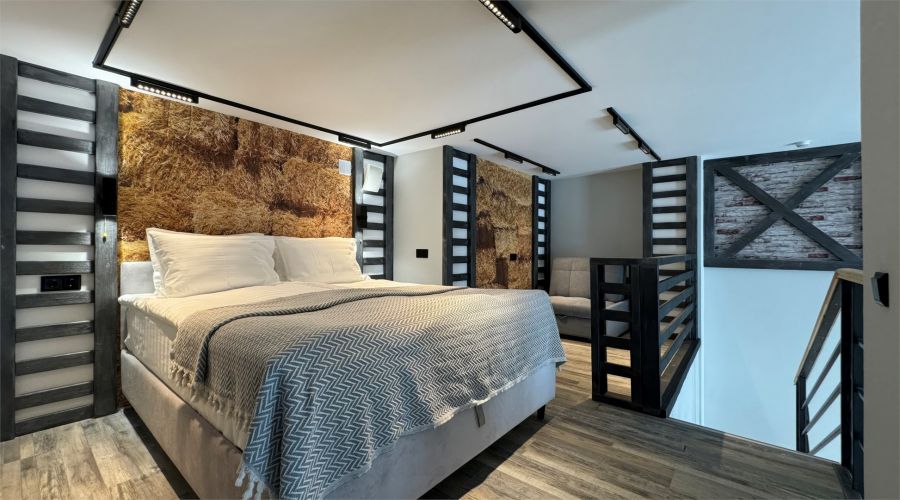 Апартаменты 4-местные DUPLEX 2 вид на озеро