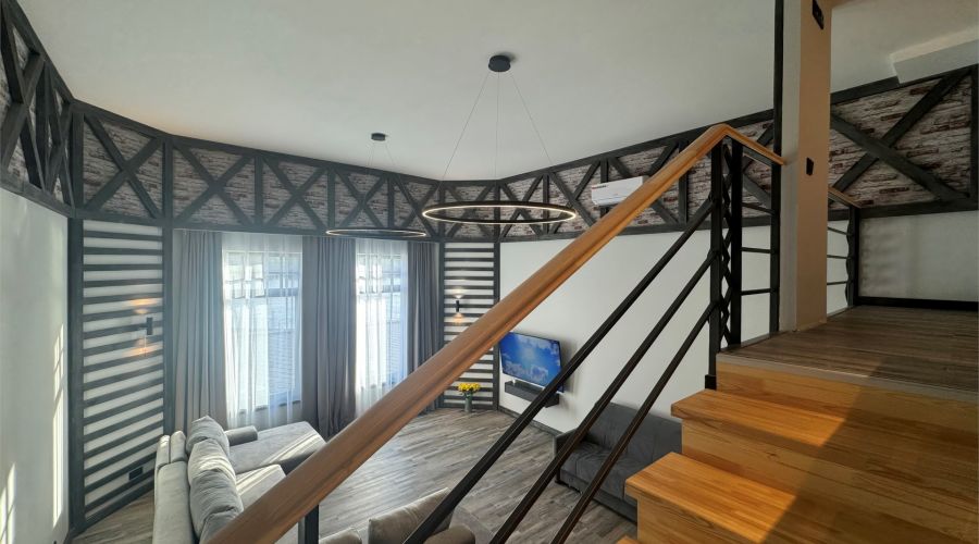 Апартаменты 4-местные DUPLEX 2 вид на озеро