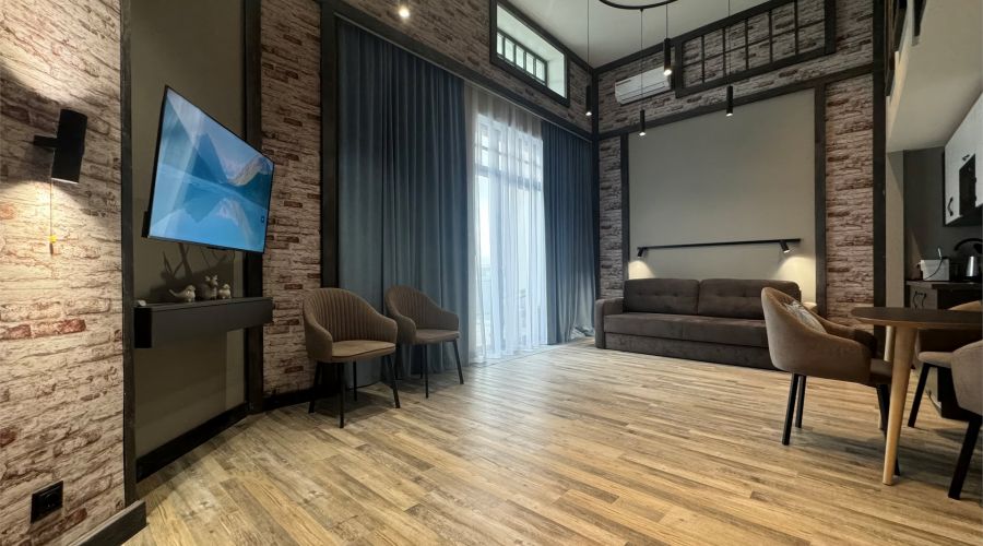Апартаменты 4-местные DUPLEX с террасой