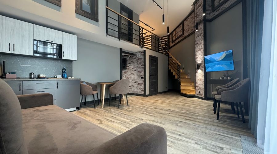 Апартаменты 4-местные DUPLEX с террасой