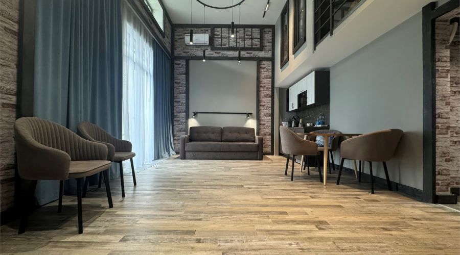 Апартаменты 4-местные DUPLEX с террасой