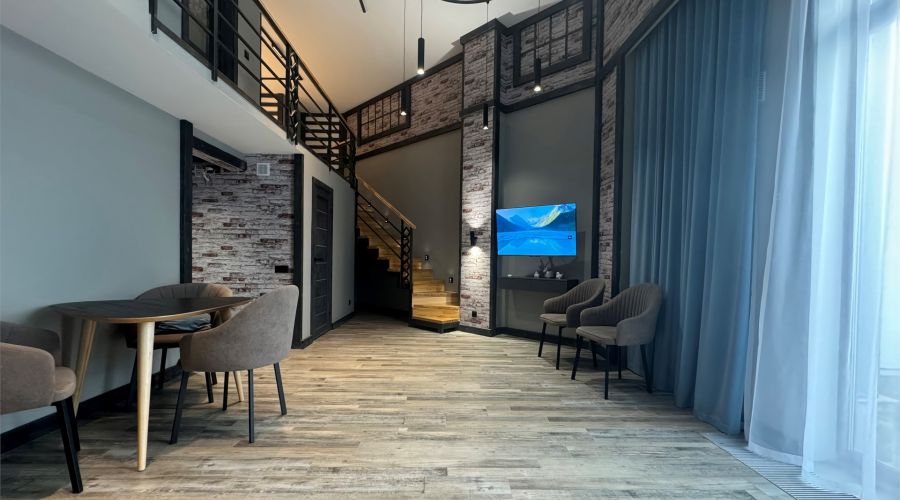 Апартаменты 4-местные DUPLEX с террасой
