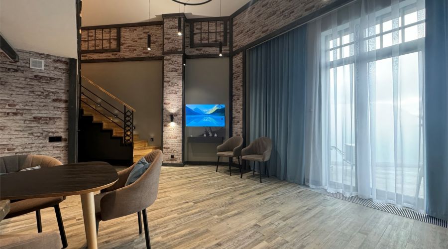 Апартаменты 4-местные DUPLEX с террасой