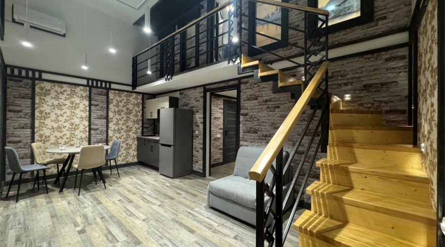 Апартаменты 6-местные DUPLEX вид на озеро