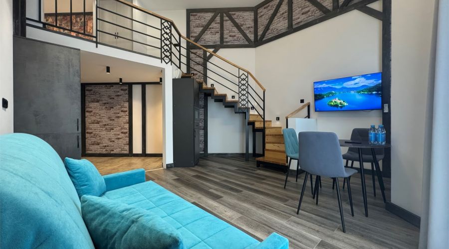 Студия 2-местная DUPLEX с террасой