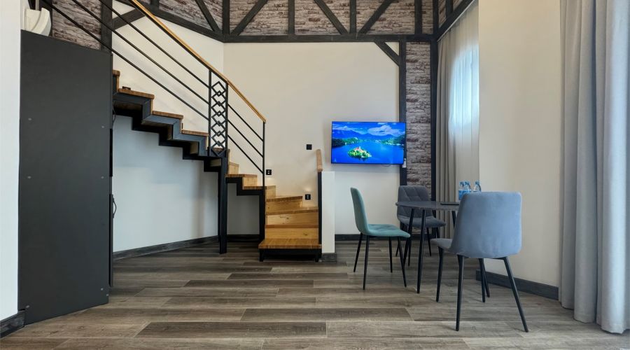 Студия 2-местная DUPLEX с террасой